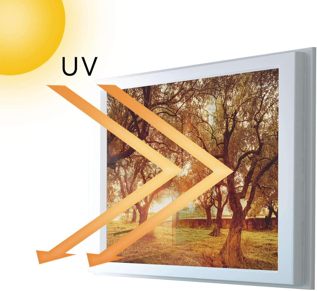 Fenster-Deko Fensterbild I Sonnenschutz Fenster Aufkleber I Deko für Bad, Küche, Kinderzimmer - Farb