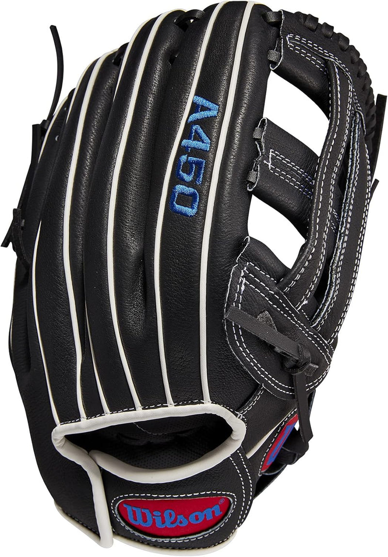 Wilson 2022 A450 Advisory Staff Baseballhandschuh Serie Linke Hand Wurf 30,5 cm (12 Zoll) Outfield B