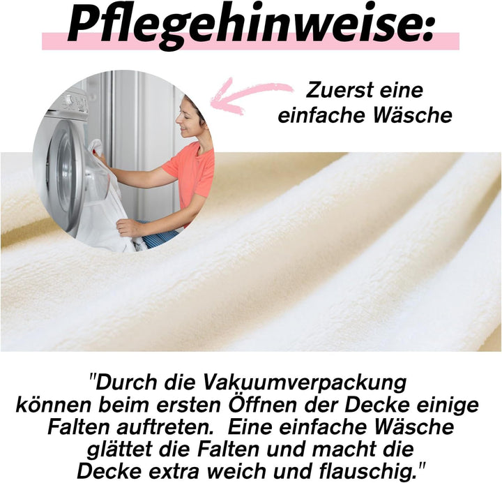 Muttertagsgeschenke für Mama - Kuscheldecke, Praktisches Geburtstagsgeschenk für Mama zum Muttertag,