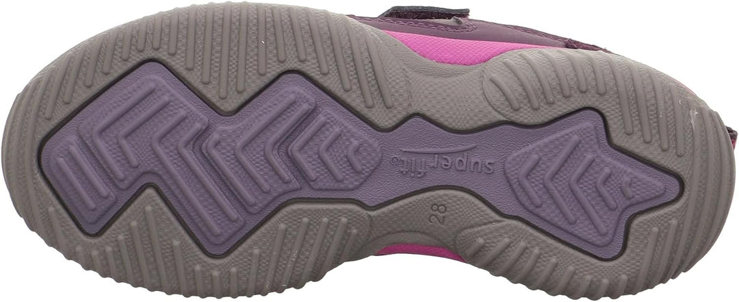 Superfit Mädchen Storm Sneaker 25 EU Schmal Lila Pink 8500, 25 EU Schmal Lila Pink 8500