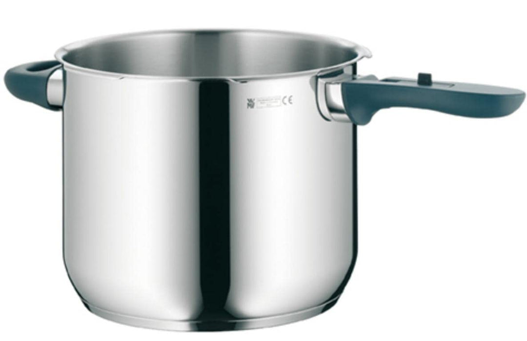 WMF Perfect Plus Schnellkochtopf-Unterteil Induktion 6,5l, Dampfkochtopf ohne Deckel, Cromargan Edel