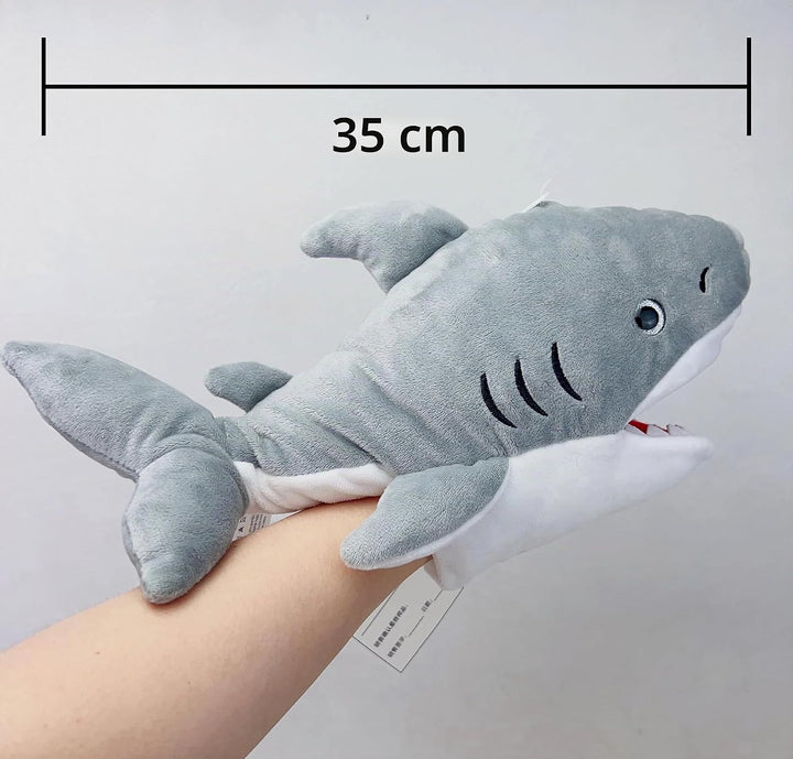 Meerestier-Handpuppen für Kinder, Kleinkinder umfassen Haie, Wale usw. mit beweglichen offenen Münde