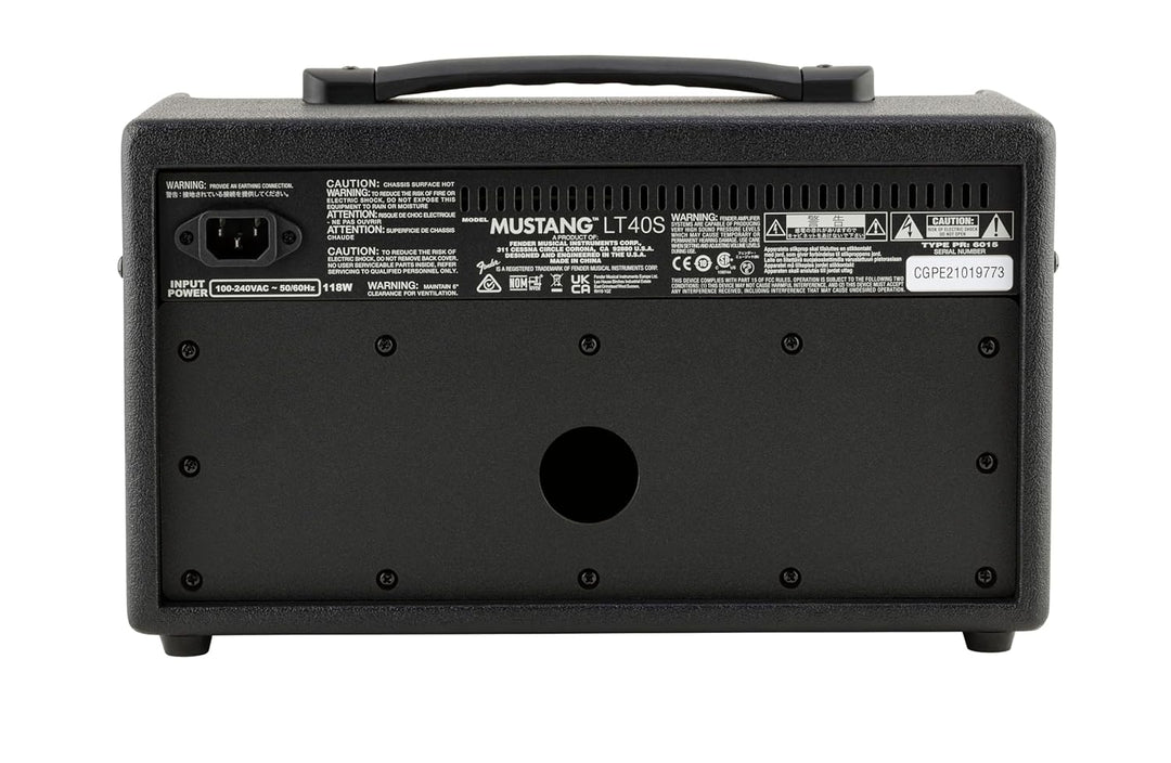 Fender Mustang LT40S, 40-Watt 2x4" Guitar Amplifier LT40S (40W) Single, LT40S (40W) Single