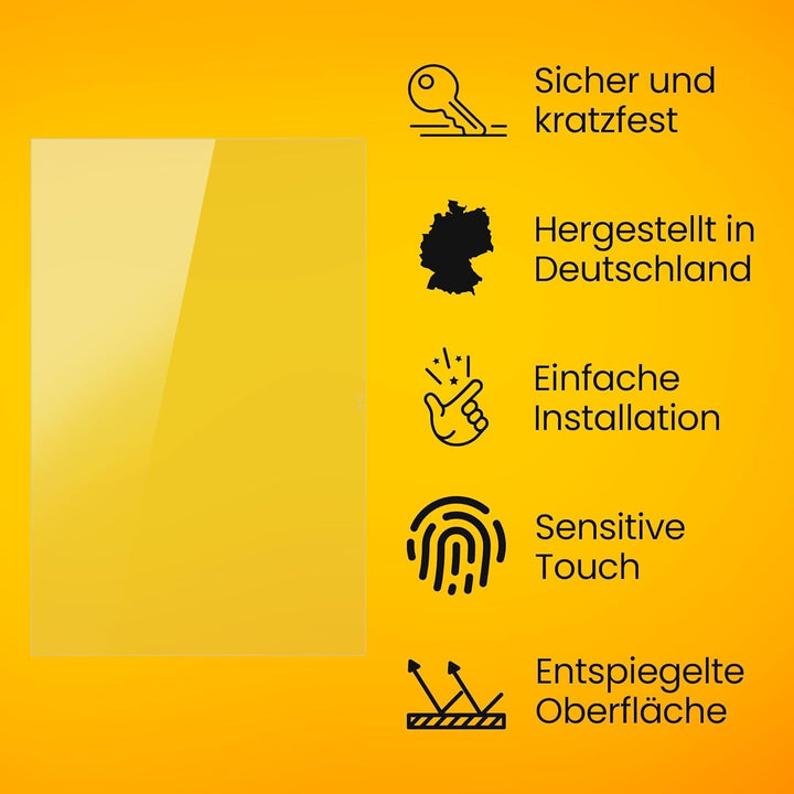 atFoliX Panzerfolie kompatibel mit Lenovo ThinkPad X380 Yoga Schutzfolie, entspiegelnde und stossdäm