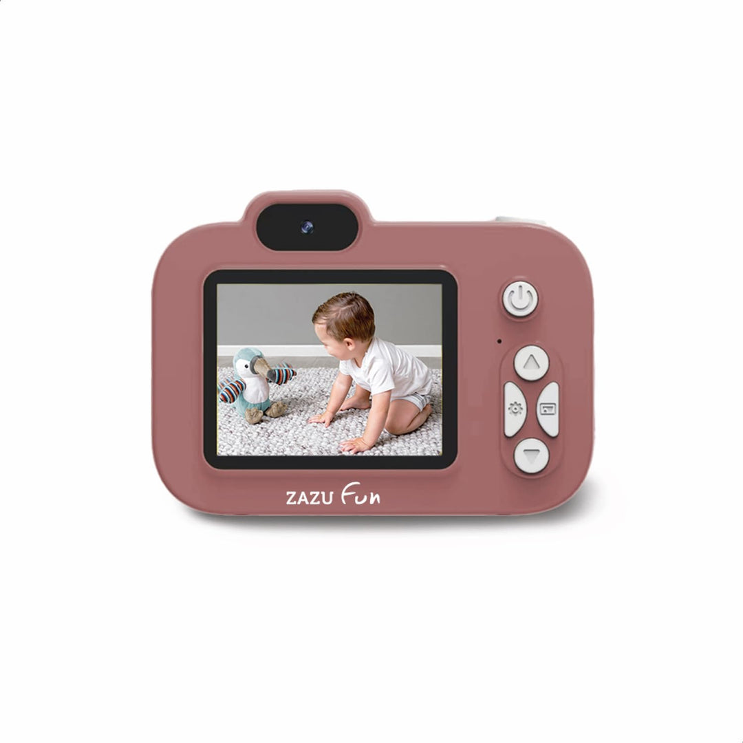 ZAZU Fun HD Digitalkamera für Kinder – 1080P Video, 2,0-Zoll-Display, wiederaufladbar, tragbare Kind