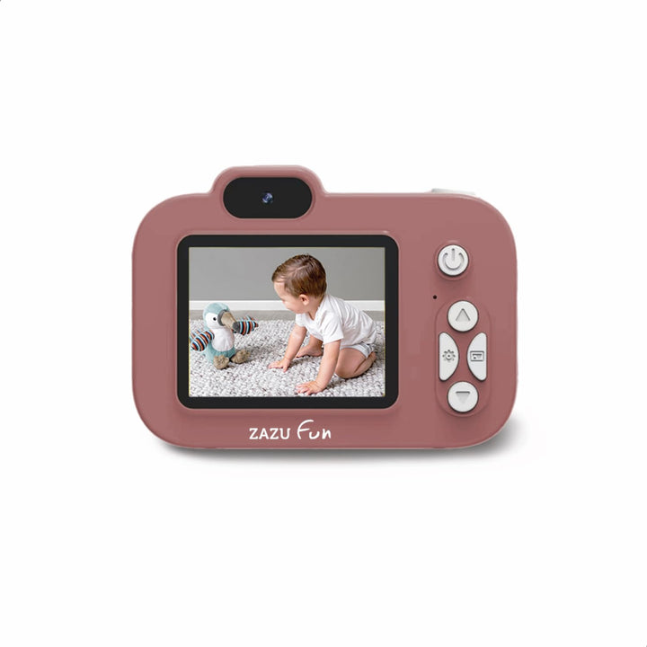 ZAZU Fun HD Digitalkamera für Kinder – 1080P Video, 2,0-Zoll-Display, wiederaufladbar, tragbare Kind