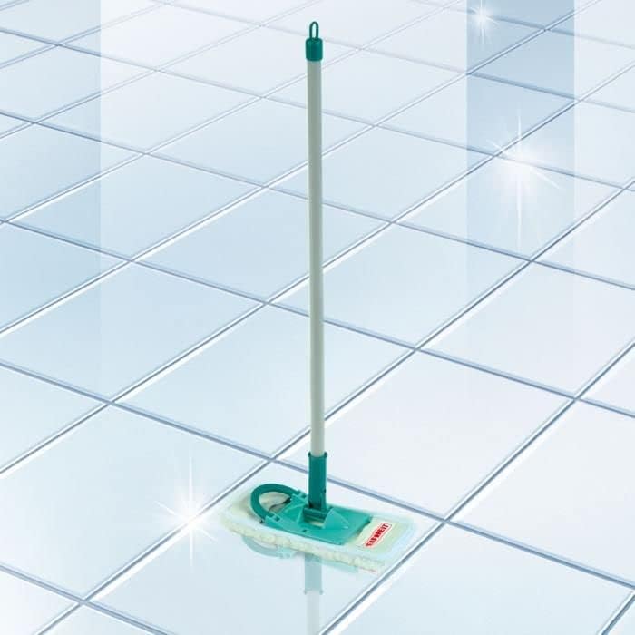 Theo Klein 6554 Leifheit Wischer I Kinder-Flachwischer mit abnehmbarem Wischaufsatz I Masse: 22 cm x