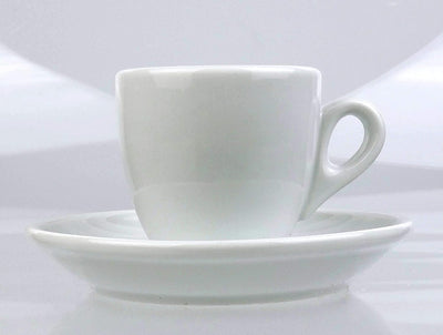 Moka Consorten Extra dickwandige Espressotassen | 0,8 cm Tassenwand | Füllmenge (bis zur Oberkante):