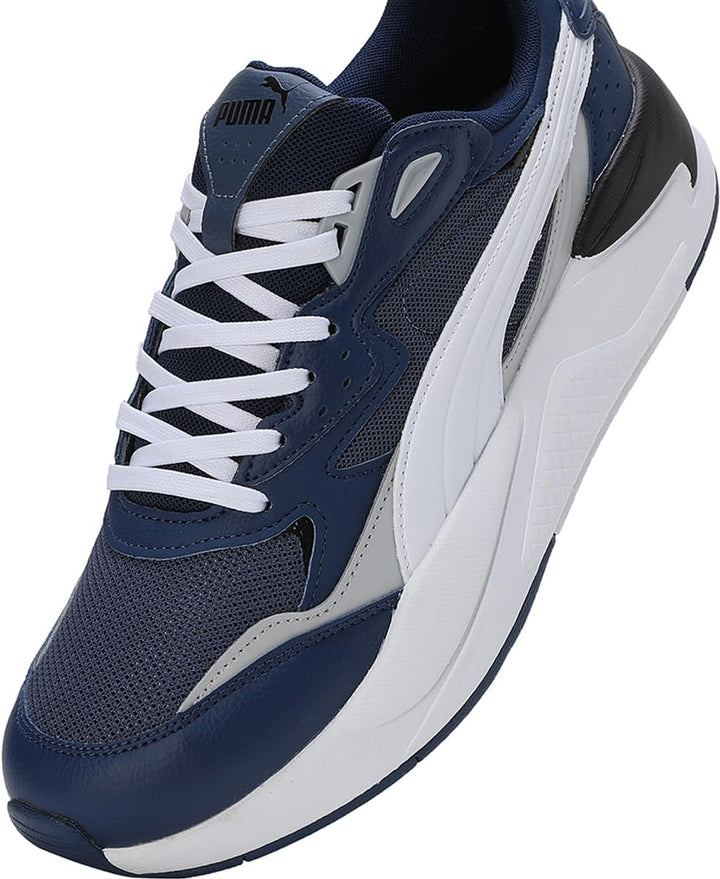 PUMA Unisex Röntgen-Geschwindigkeit Sneaker 45 EU Inky Blue Puma White Persian Blue, 45 EU Inky Blue