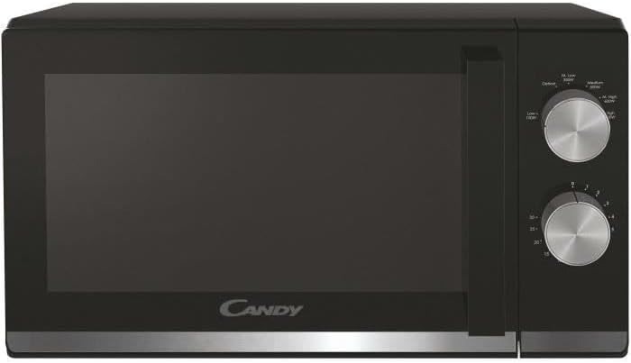 Candy Moderna CMW20TNMB Mikrowelle, 700W, 20 Liter, Auftau-Programm, Gar-Ende-Signal, Kindersicherun