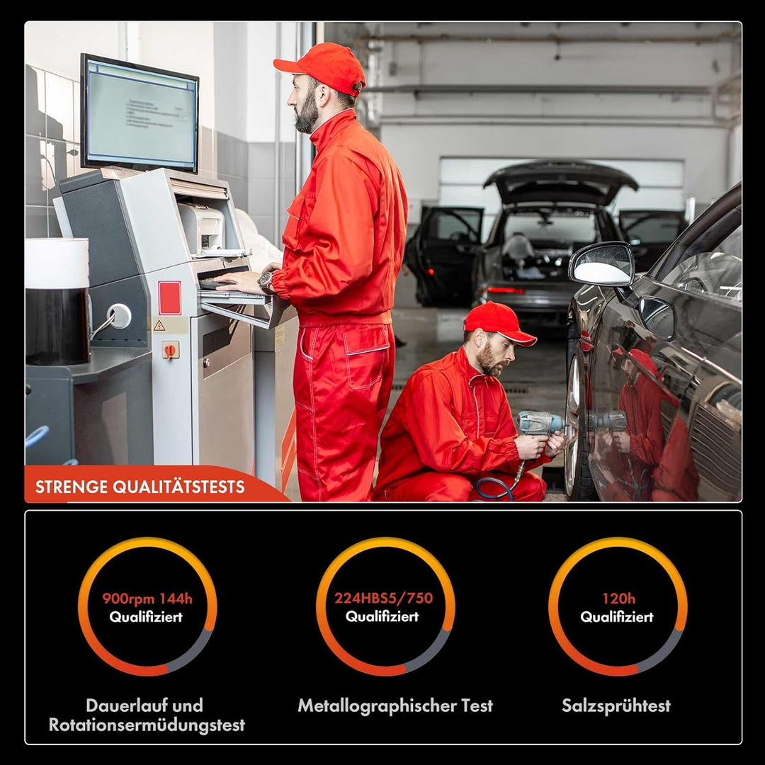Achsschenkel Radlagergehäuse Komplett Vorne Links für Polo 6R 6C 9N Fox 5Z Cordoba 6L Ibiza 6L 6J 6P