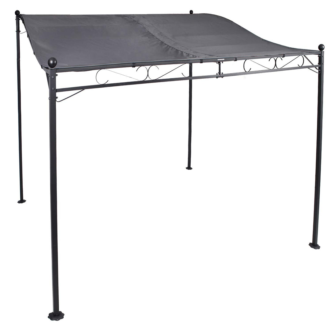 Mojawo Ersatzdach Bezug für Anbaupavillon 3m x 2,5m Dach PA beschichtet wasserabweisend (Nur der Bez