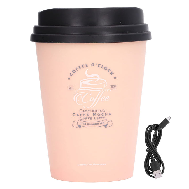 Schreibtisch-Luftbefeuchter, USB-Luftbefeuchter, 300 Ml, Kaffeetasse, Geröusc, Automatische Abschalt