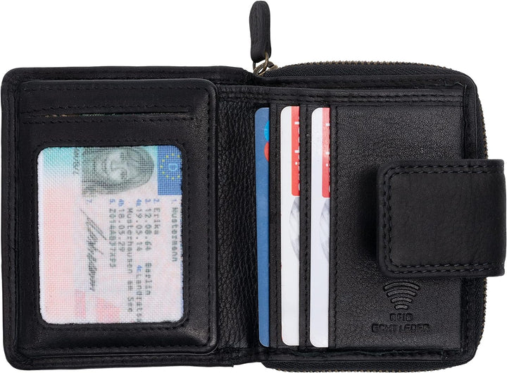 Hill Burry Geldbörse - Unisex | Echtes Leder | Robuste Verarbeitung und hervorragendes Handling | Pr