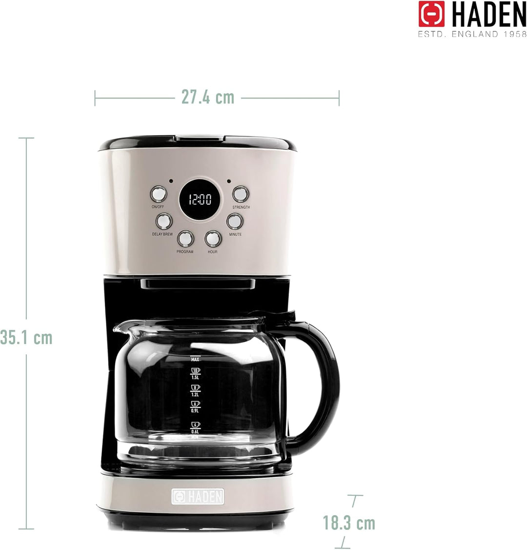 HADEN Dorset Kaffemaschine Putty 1.8 l, beige