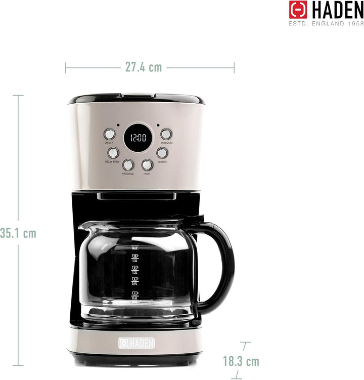 HADEN Dorset Kaffemaschine Putty 1.8 l, beige