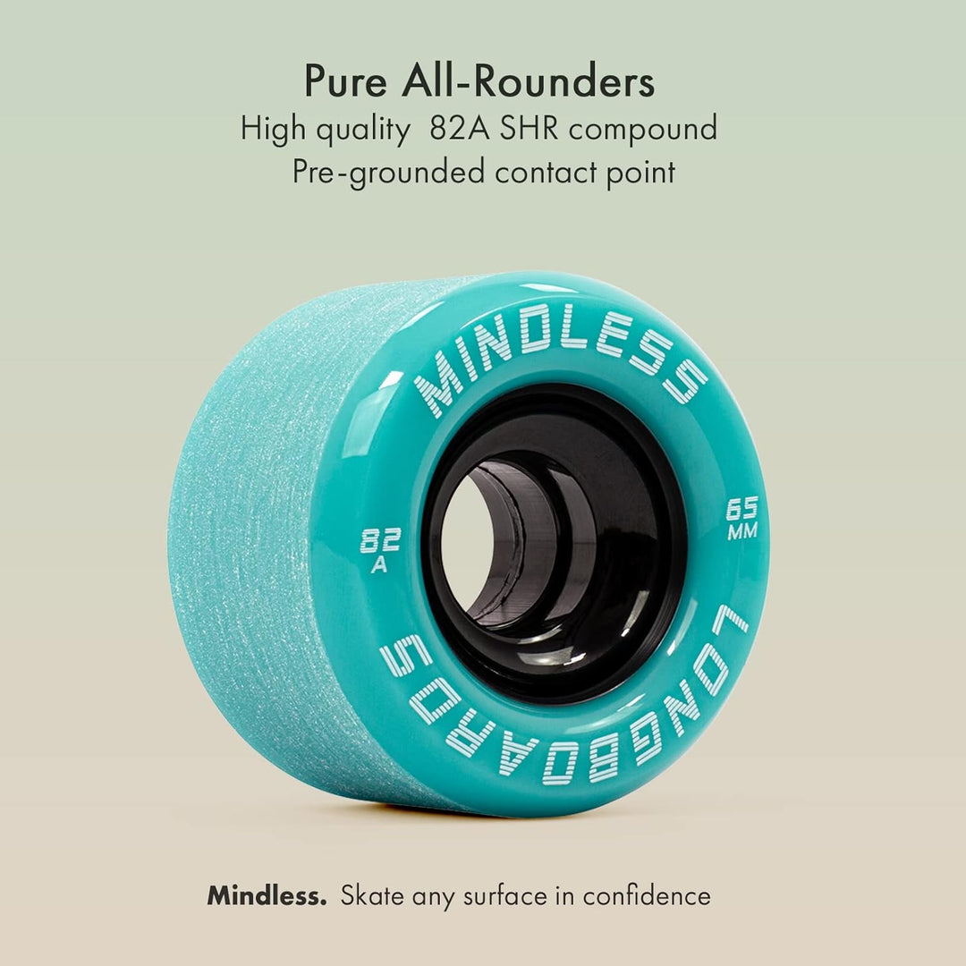 Mindless Viper Wheels Skateboard-Rollen, Unisex, Erwachsene 65x44 mm Grün (Green), 65x44 mm Grün (Gr