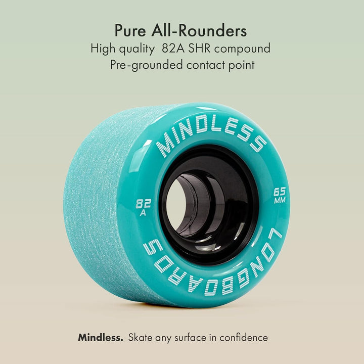 Mindless Viper Wheels Skateboard-Rollen, Unisex, Erwachsene 65x44 mm Grün (Green), 65x44 mm Grün (Gr