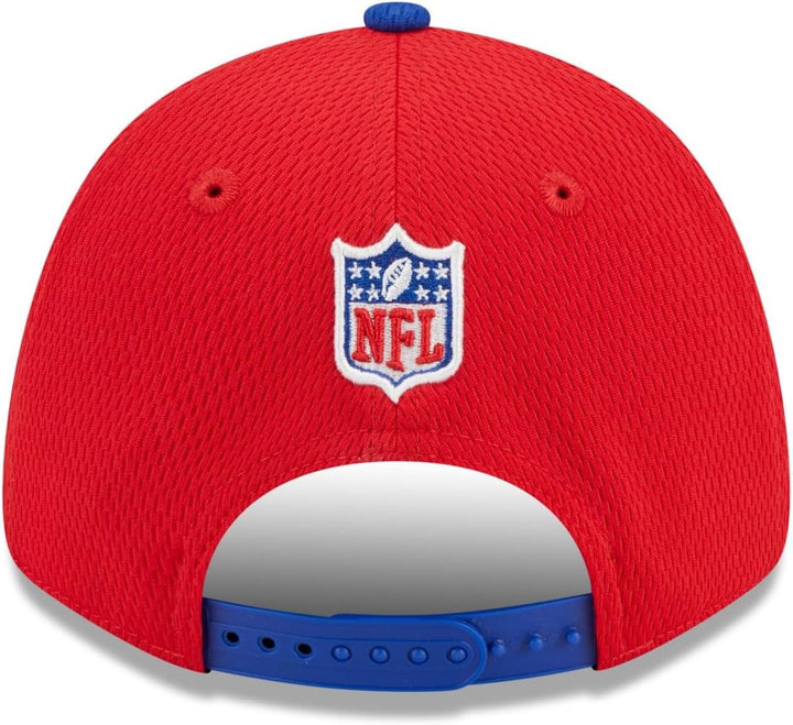 New Era NFL Sideline 9Forty Cap verstellbar Snapback Kappe American Football 2023/2024 #7-Bills-Red-