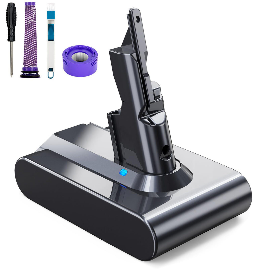 EVARY Akku für Dyson V7 SV11 Mit Batterieanzeige Kompatibel SV11 V7 Absolute Animal Motorhead Trigge