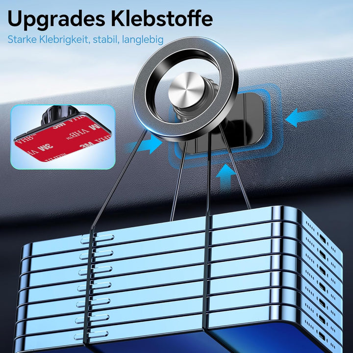Coolpow Handyhalterung Auto für MagSafe Autohalterung 20 Starke Magnet Universal Magnetische Handyha