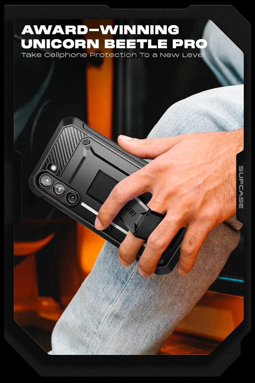 SupCase Outdoor Hülle für Samsung Galaxy S23 5G Handyhülle Bumper Case Rugged Schutzhülle Cover [Uni