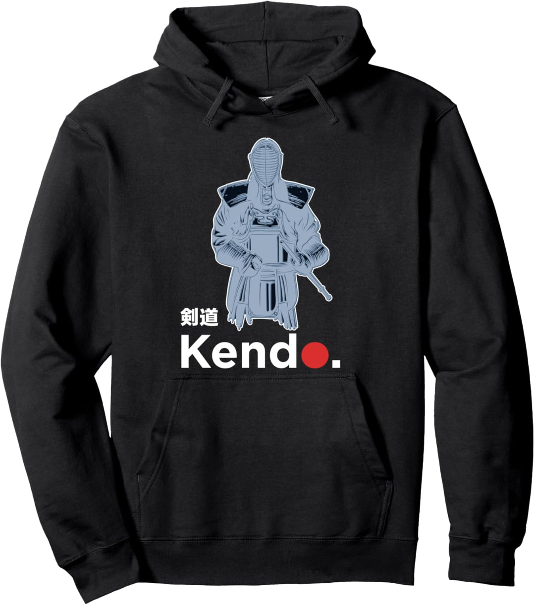 Kenjutsu Kata Shinai Samurai Kendo Pullover Hoodie