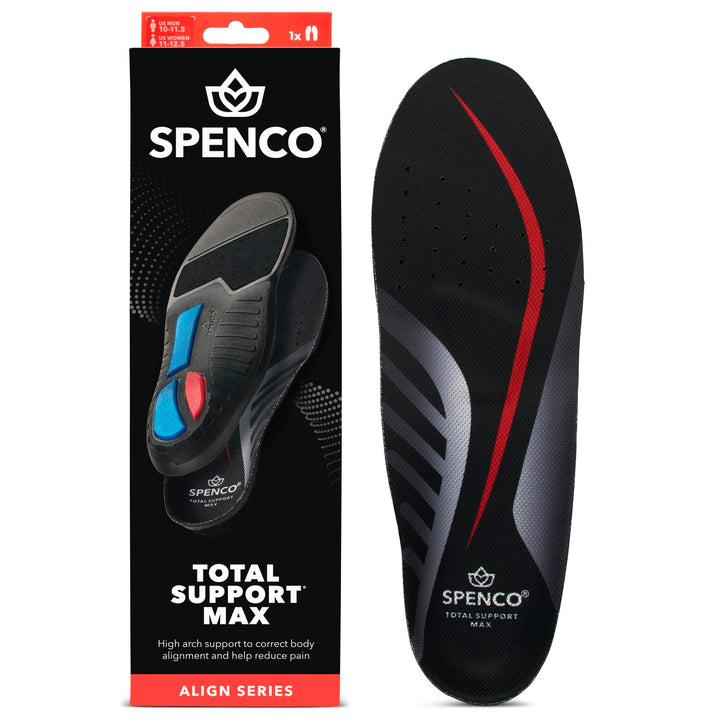 Spenco Total Support Max Schuheinlagen, Damen 38-39 Women's 5-6.5, Women's 5-6.5