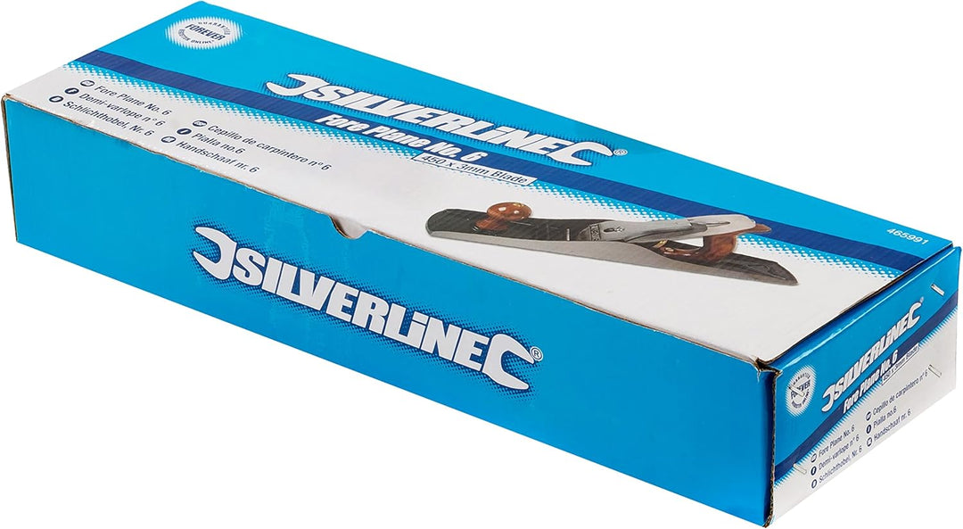 Silverline 465991 Schlichthobel, Nr. 6 60 x 3 mm (Messer)
