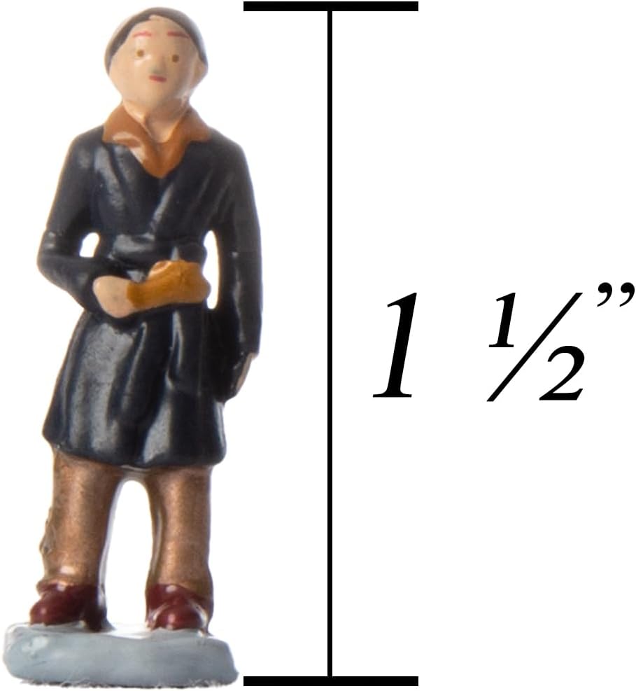 Lionel Trains - The Polar Express Figurines Menschen: Dirigent, Hero Junge/Mädchen, Schneemann, Sant