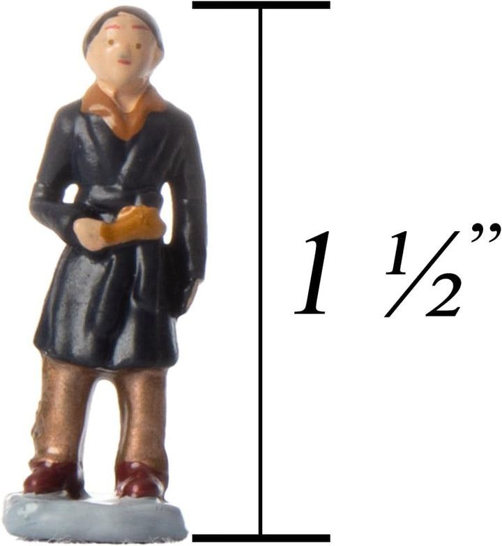 Lionel Trains - The Polar Express Figurines Menschen: Dirigent, Hero Junge/Mädchen, Schneemann, Sant