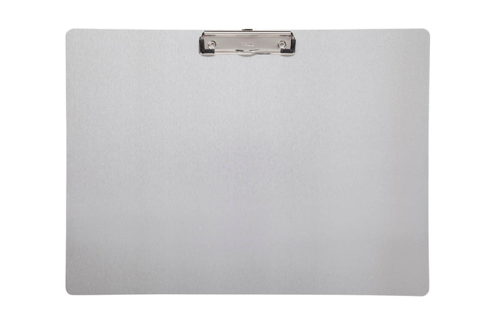 MAUL Klemmbrett Aluminium A3 Schreibunterlage zum Aufhängen mit Bügeklemme 8 mm Clipboard zum Schrei