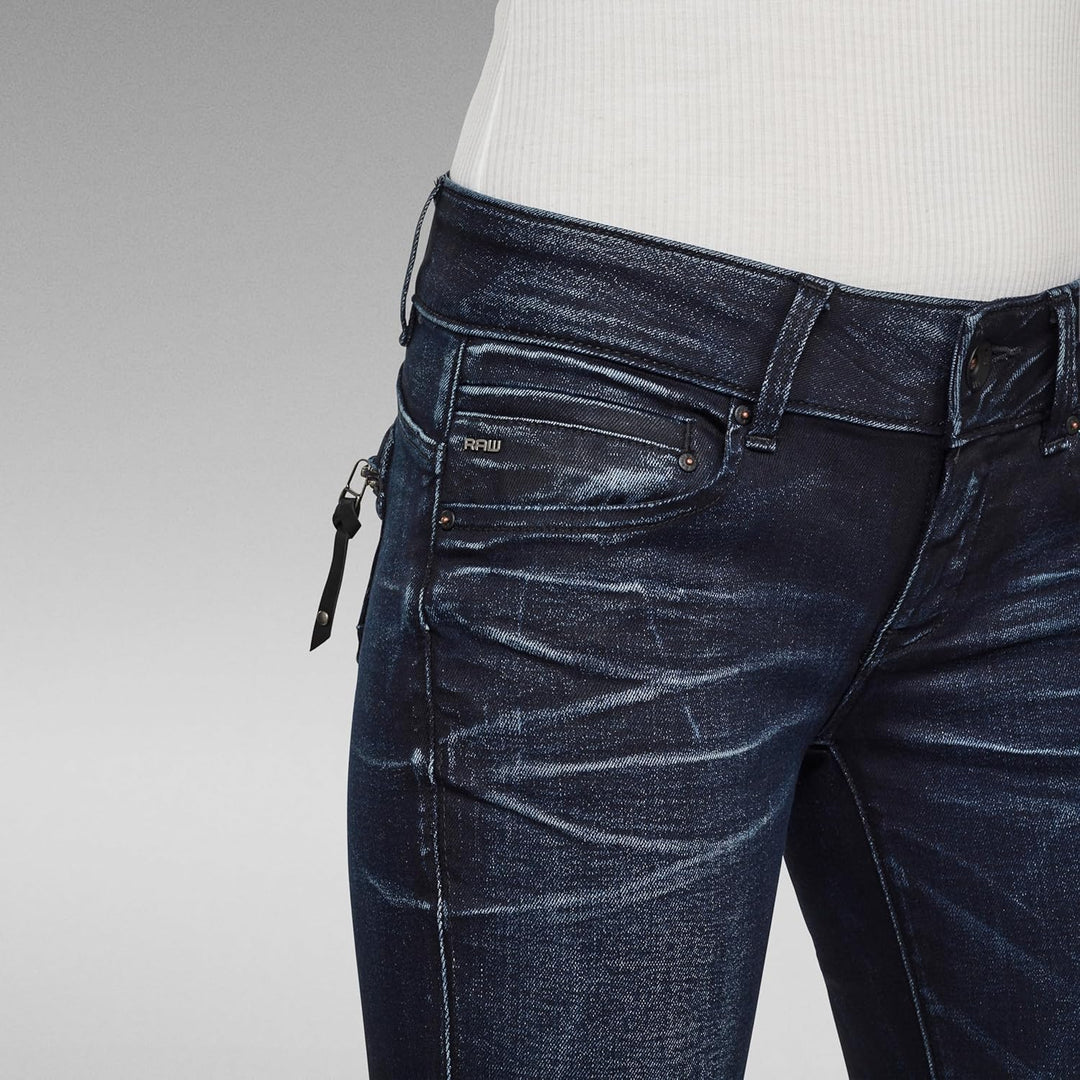 G-STAR Herren 3301 Regular Tapered Jeans 23W / 32L Blau (Medium Aged 60883-6131-071), 23W / 32L Blau