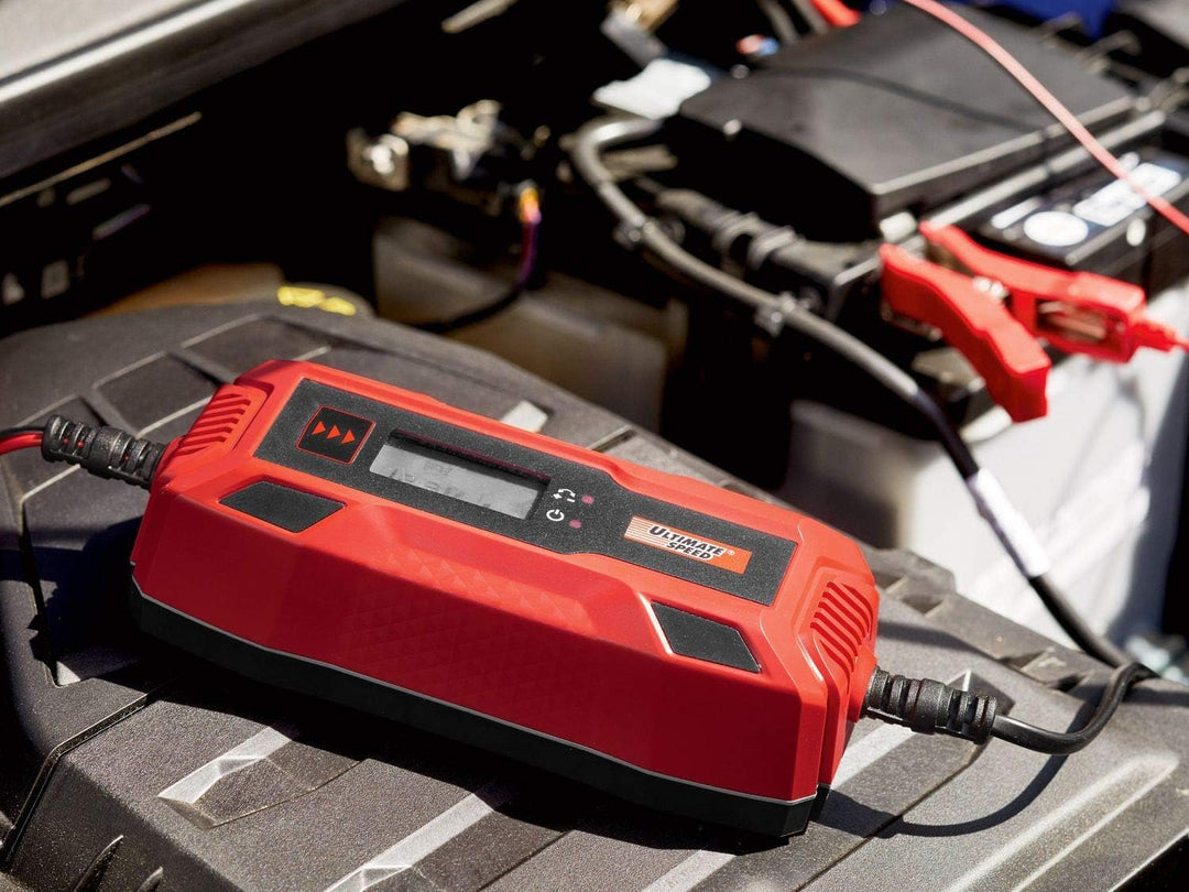 KFZ Batterieladegeät ULGD 5.0 A1 für alle Pkw- und Motorradbatterien mit 6 V oder 12 V