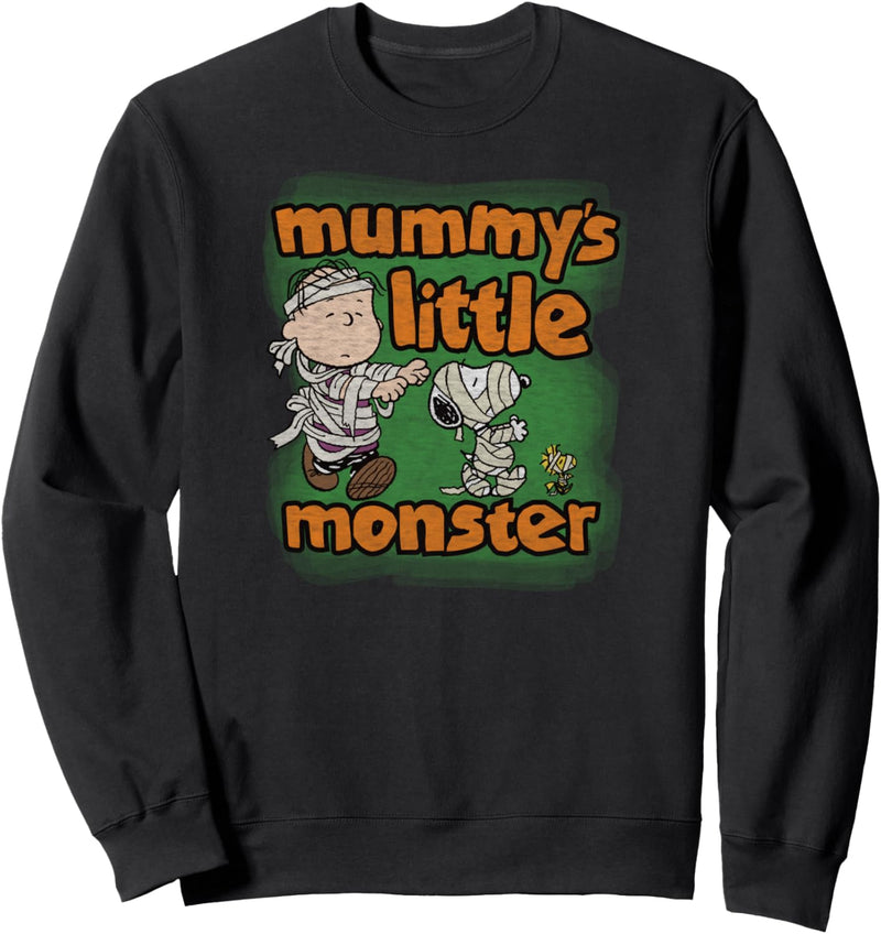 Peanuts Halloween Linus Snoopy Mama Monster Sweatshirt