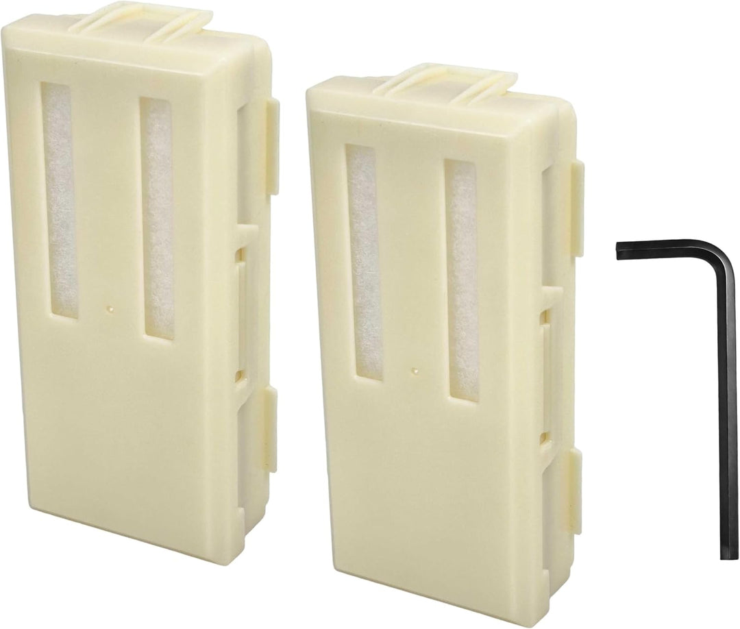 vhbw 10x HEPA Filter kompatibel mit Dyson Airblade V HU02 | AB12 Händetrockner - H13, Gelb