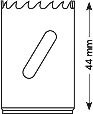 Bosch Accessories Bosch Professional 1x Lochsäge HSS Bimetall für Standardadapter (für Metall, Alumi