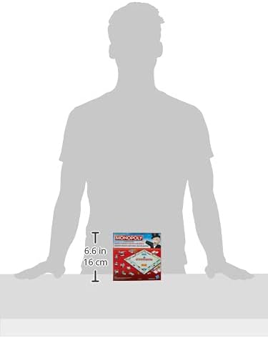 Hasbro Gaming C1009156 - Monopoly Classic österreichische Version Familienspiel Single, Single