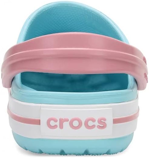 Crocs Unisex Kinder Crocband K Clog 28/29 EU Ice Blue White, 28/29 EU Ice Blue White
