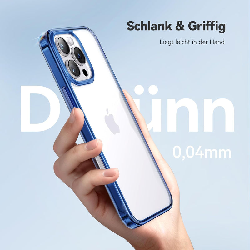 CASEKOO 2024 Neu Crystal Clear Speziell für iPhone 16 Pro Max Hülle [Nie Vergilbung] [Unzerstörbarer