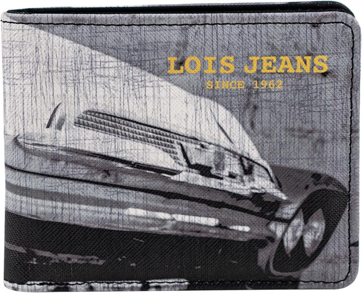 Lois - Portmonee Jungen Teenager, Geldbeutel Jugendliche Jungen, Portemonnaie Stoff, Geldbeutel Jung