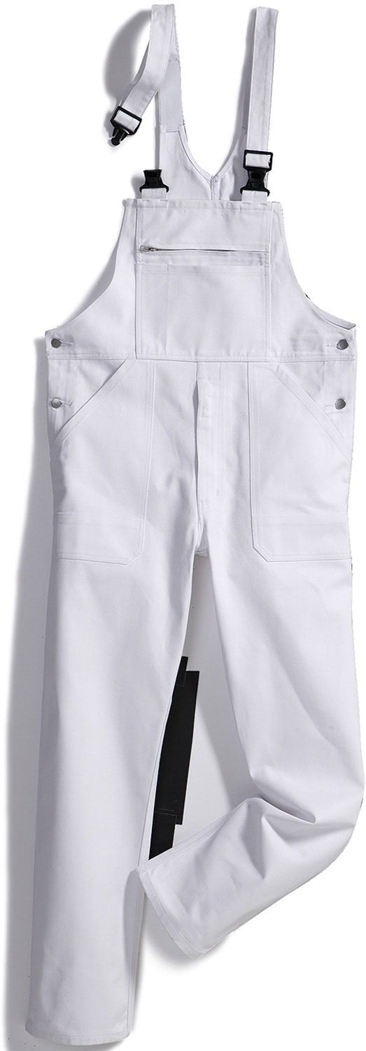 BP Workwear Basic 1413-060-21 Latzhose - Verstellbarer Bund - Kunststoff-Clip-Verschlüsse - Reine Ba