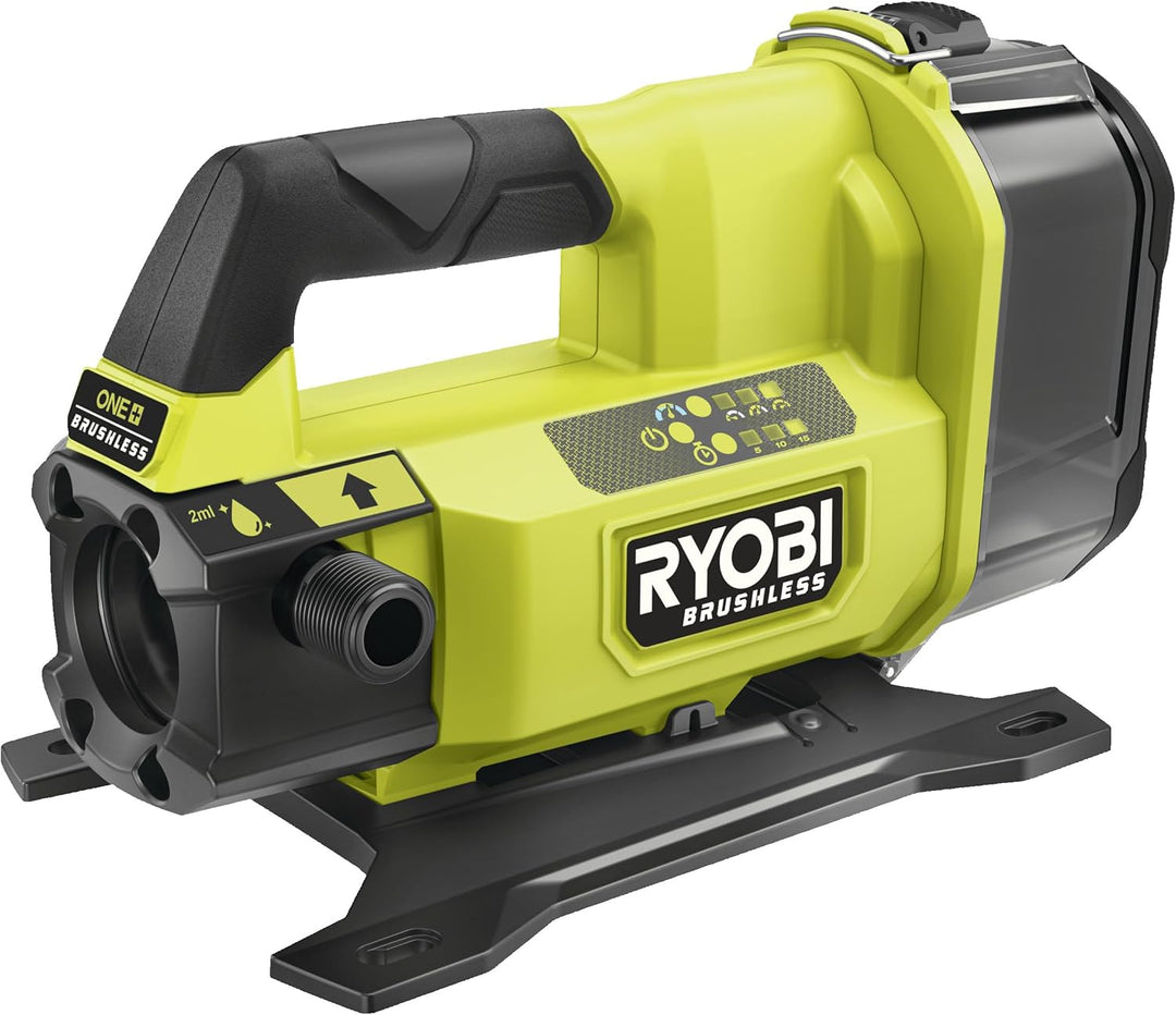 Ryobi Bürstenlose Oberflächenpumpe 18V RY18TPXA-0 Brushless versione ohne Akku und Ladegerät