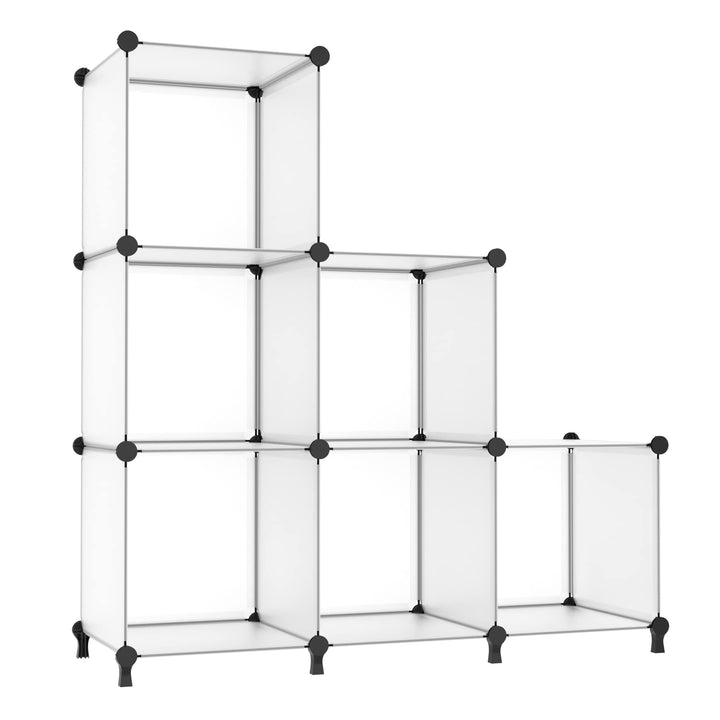 AWTATOS Cube Storage Organizer Closet Shelf Storage Organization Modular 6 Cube DIY Kunststoff quadr