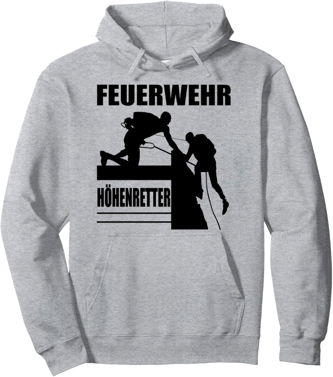Feuerwehr Höhenretter,112 Ausrüstung Bergrettung, Klettern Pullover Hoodie
