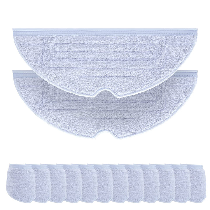 12 Stück Wischtücher Zubehörset für Roborock S7 / S7+ / S7 MaxV / S7 MaxV Plus / S7 MaxV Ultra / S7