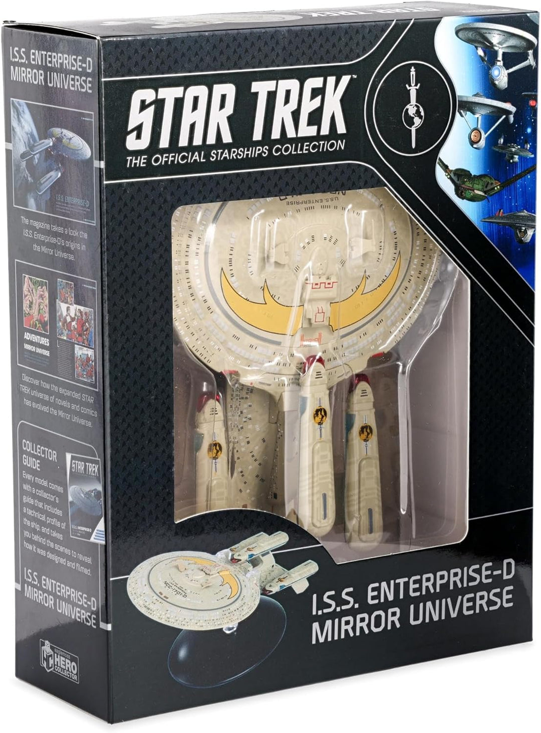 Eaglemoss Star Trek Starships Collection Special Mirror Universe M3 I.S.S. Enterprise-D