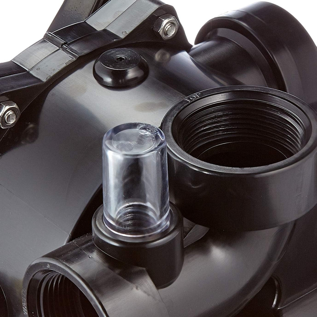 Productos QP Ventil 6 Wege ohne Verbindungen 11/2 Zoll, schwarz, 47 x 28 x 28 cm, 500480N