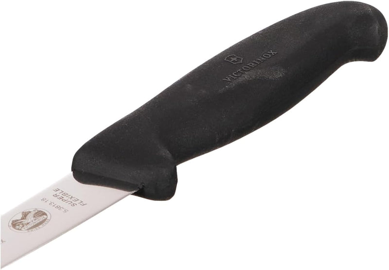 Victorinox Fibrox Fisch Filetiermesser, Swiss Made, 18cm flexible Klinge, Rutschfest, rostfrei, Edel