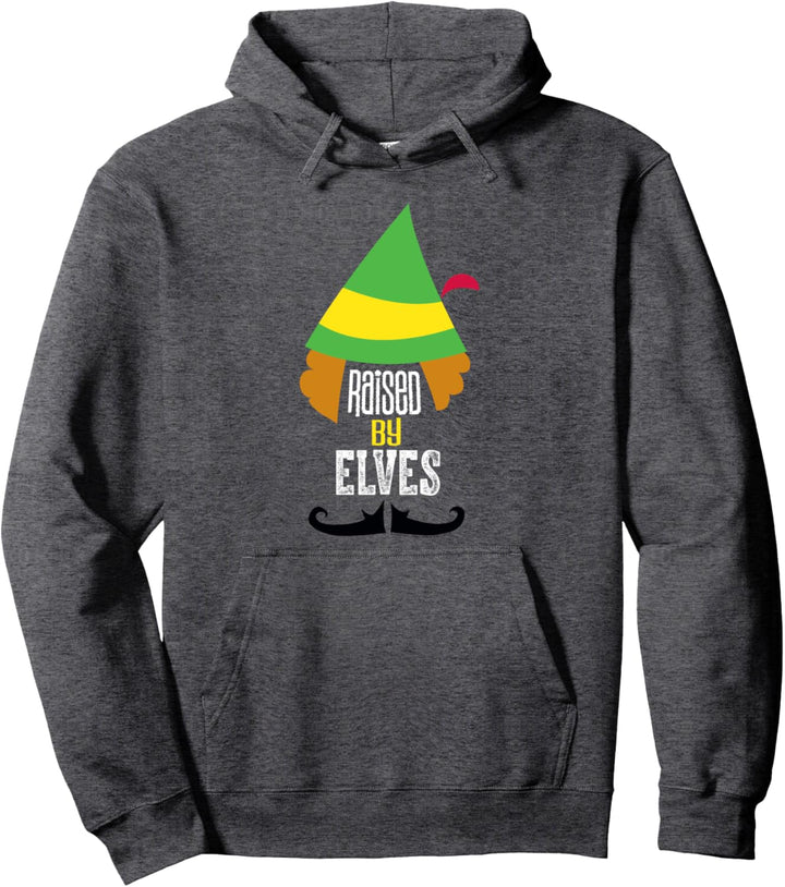 Elf Raised by Elves Weihnachten Pullover Hoodie